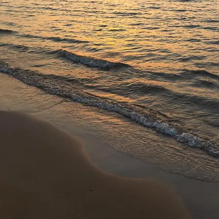Blue Wave With Pool 100m From The 아파트 *