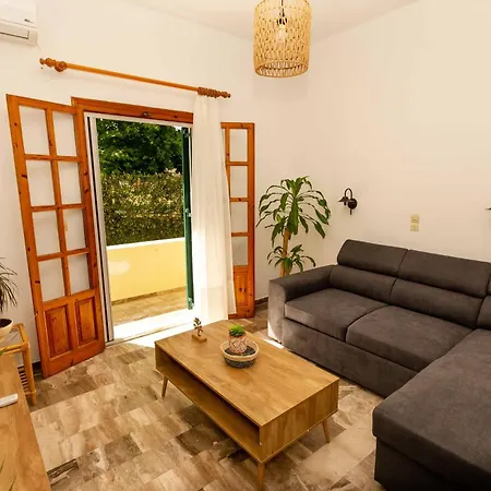 Blue Wave With Pool 100m From The * Karousádes