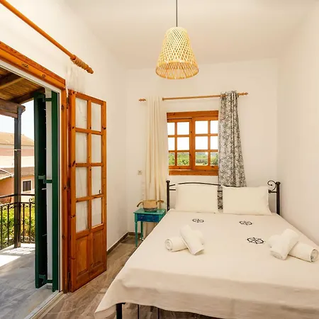 Blue Wave With Pool 100m From The * Karousádes